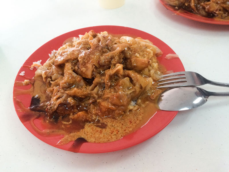 The Popularity Of Scissors Cut Curry Rice Singapore Stall