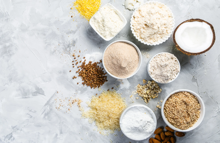 WHICH TYPES OF FLOUR ARE USED FOR BREADMAKING?